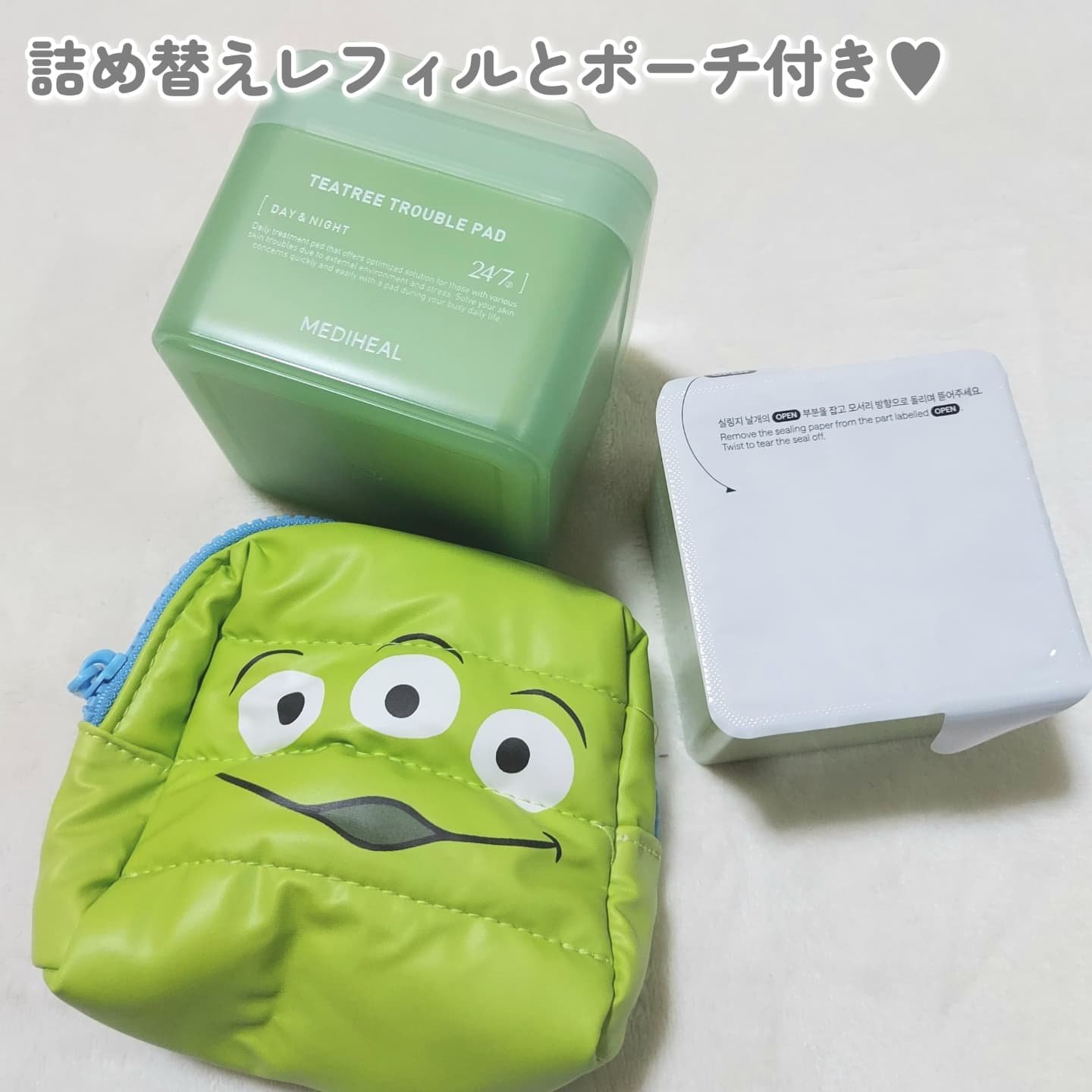 ティーツリー トラブルパッド/MEDIHEAL/トナーパッドを使ったクチコミ（2枚目）