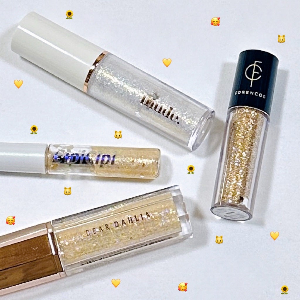 パラダイス シャイン アイ シークイン/DEAR DAHLIA/リキッドアイシャドウを使ったクチコミ(1枚目)