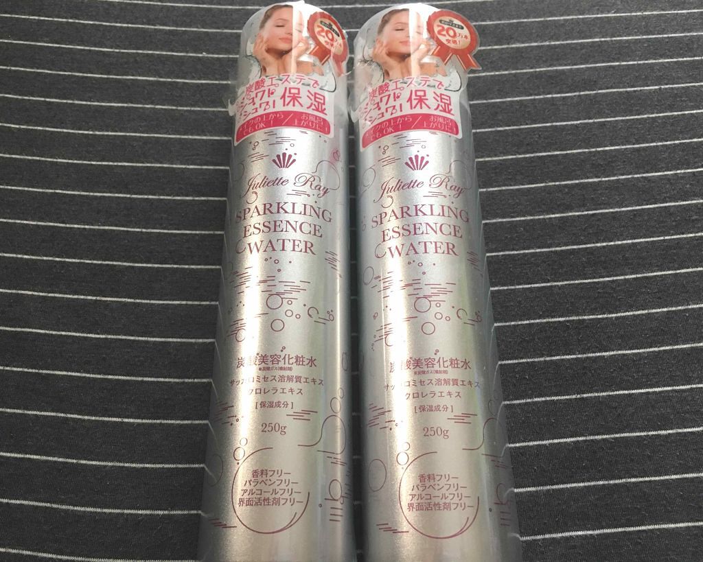 スパークリングエッセンスウォーター/ジュリエットレイ/化粧水を使ったクチコミ(1枚目)