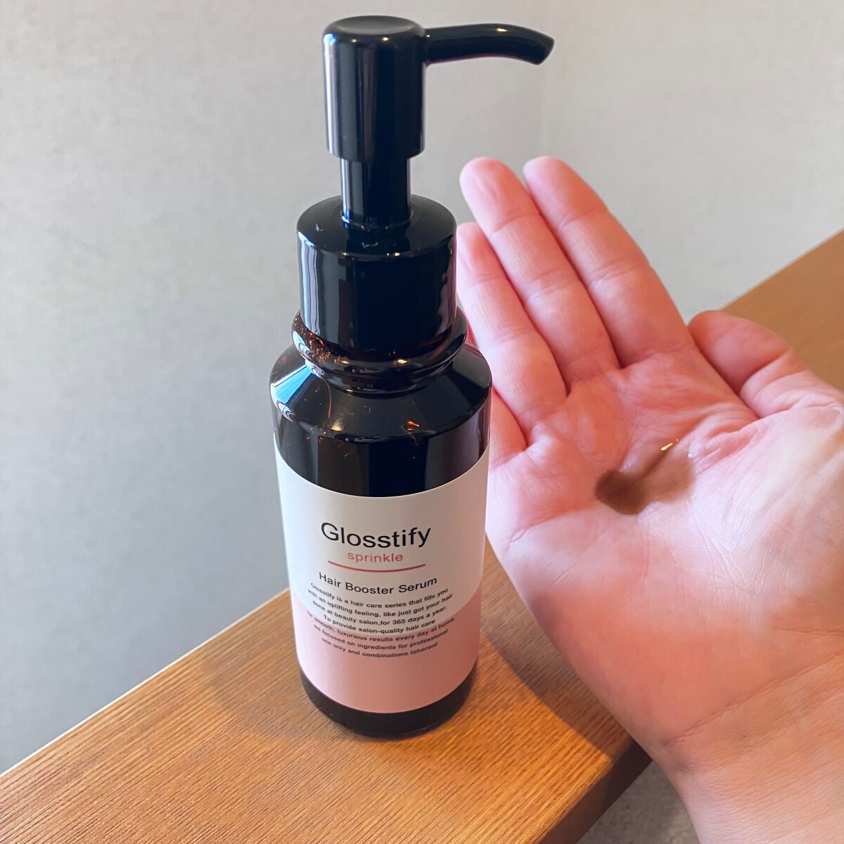 Sprinkle/Glosstify/洗い流すヘアトリートメントを使ったクチコミ(5枚目)