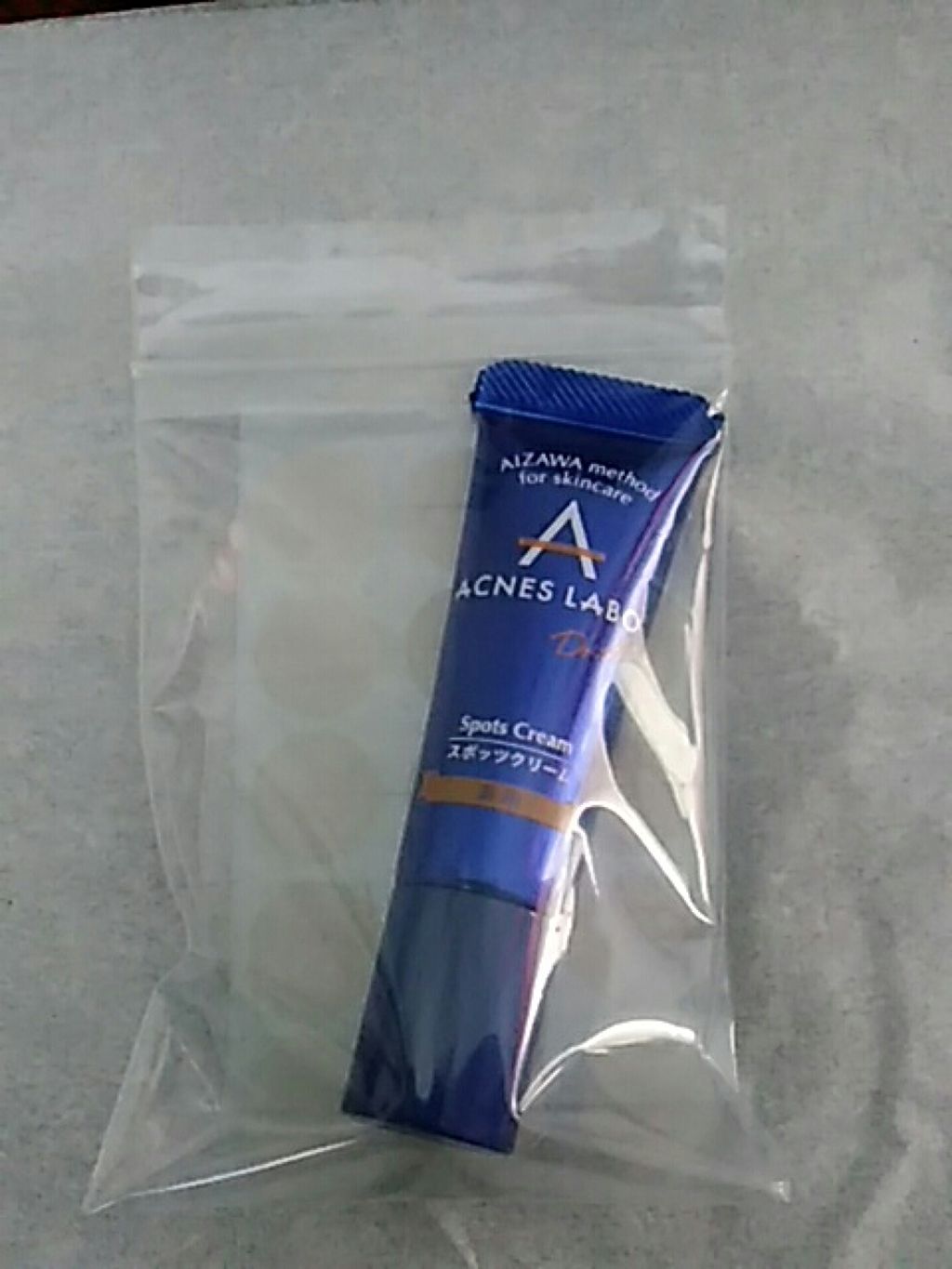 薬用ニキビケア スポッツクリーム/アクネスラボ/フェイスクリームを使ったクチコミ(1枚目)