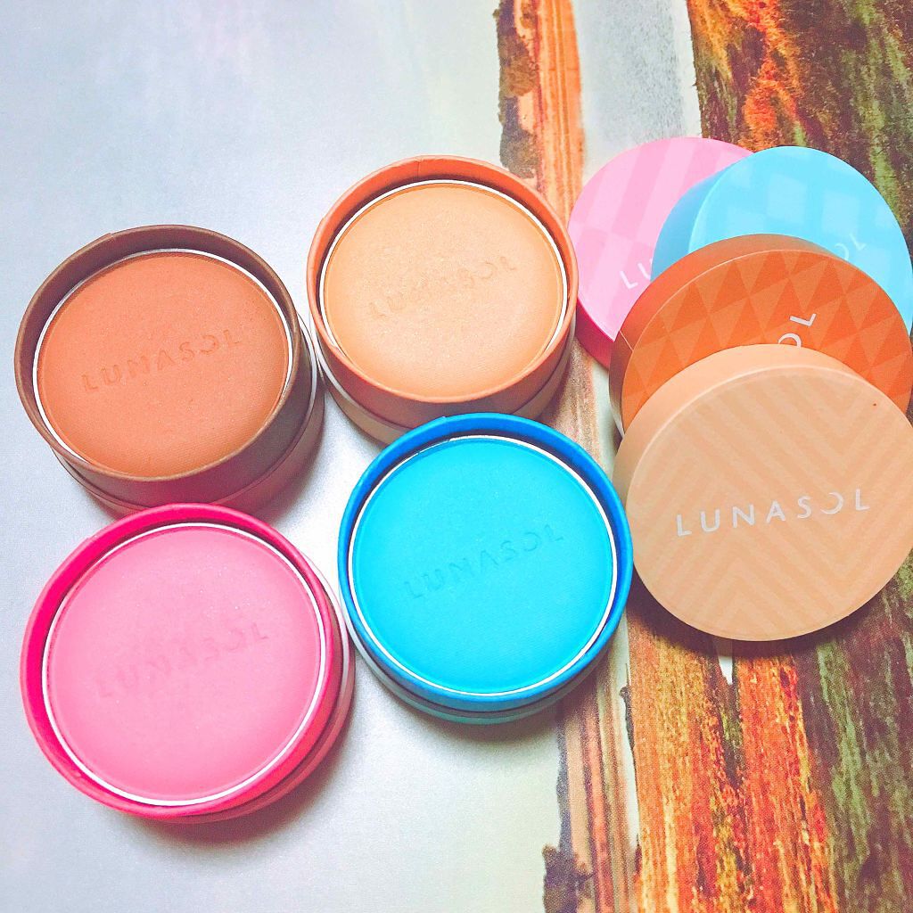 マカロンニュアンスアイズ/LUNASOL/単色アイシャドウを使ったクチコミ（2枚目）