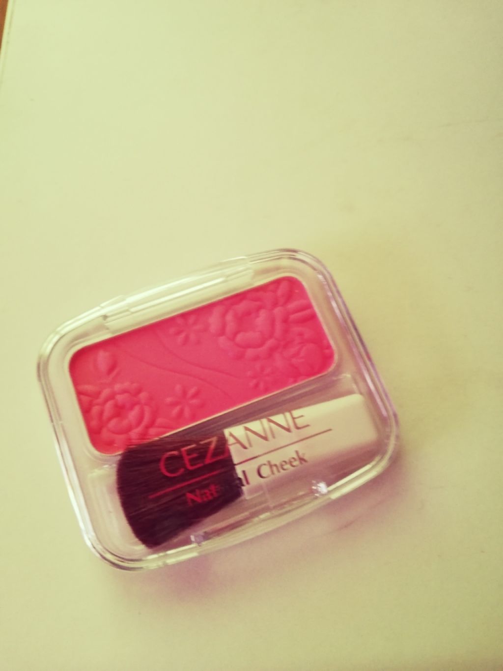 ナチュラル チークN/CEZANNE/パウダーチークを使ったクチコミ（1枚目）