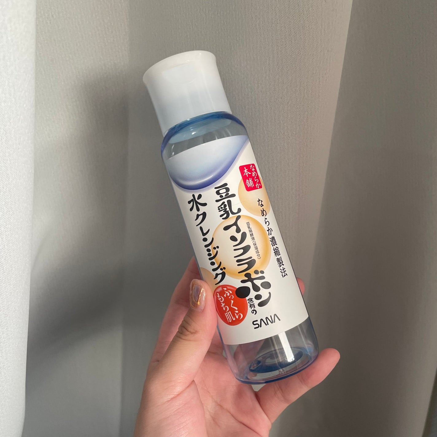 水クレンジング/なめらか本舗/クレンジングウォーターを使ったクチコミ(2枚目)