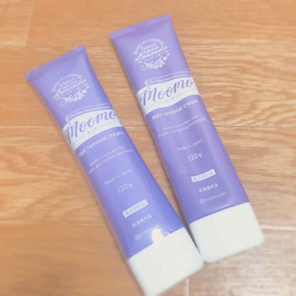 脱毛クリーム MOOMO/自然化粧品研究所/除毛クリームを使ったクチコミ(1枚目)