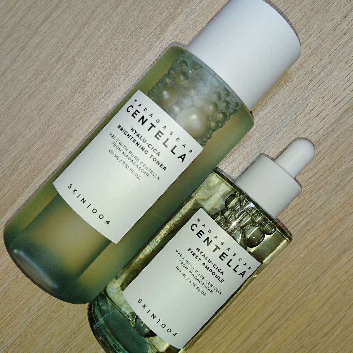 ヒアルーシカ ブライトニングトナー/SKIN1004/化粧水を使ったクチコミ（2枚目）