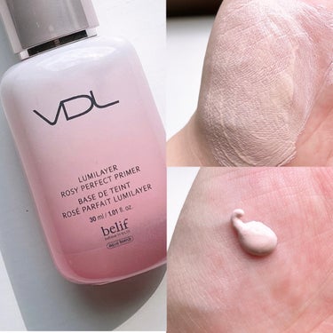 LUMILAYER ROSY PERFECT PRIMER (ルミレイヤーロージーパーフェクトプライマー）/VDL/化粧下地を使ったクチコミ（2枚目）