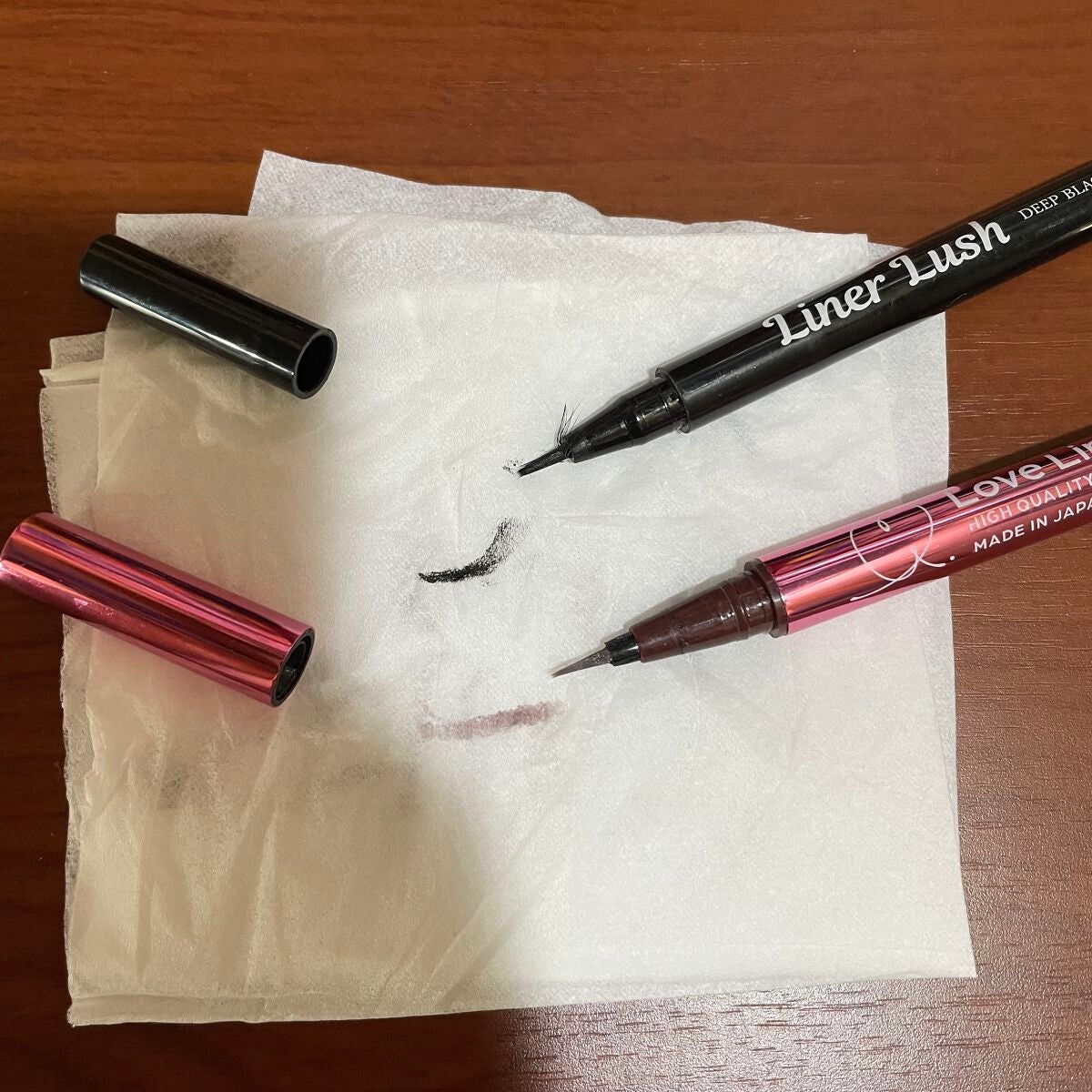 ライナーラッシュリキッドアイライナー/エスタ/リキッドアイライナーを使ったクチコミ(2枚目)