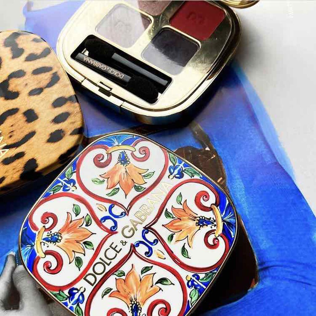 ソーラーグロウ イルミネーティングパウダー デュオ/DOLCE&GABBANA BEAUTY/ハイライトを使ったクチコミ（3枚目）