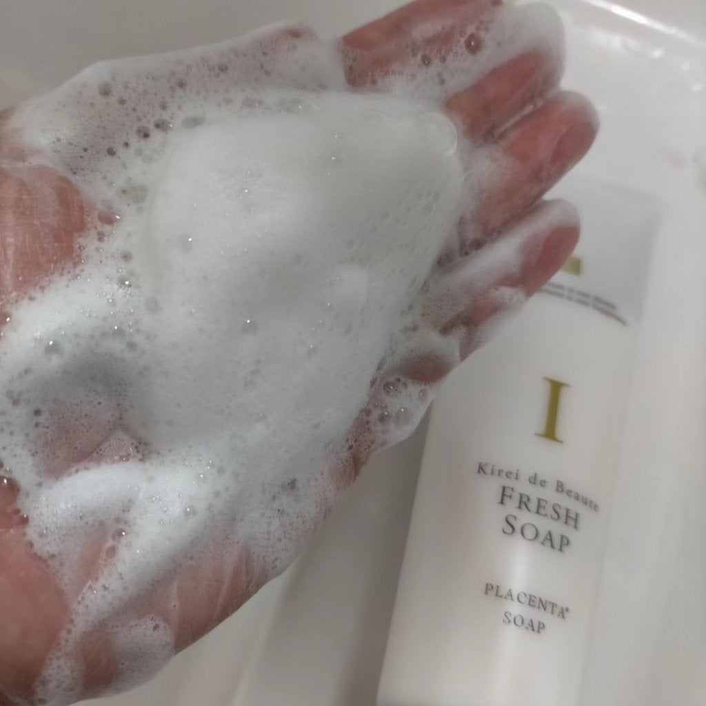 キレイ・デ・ボーテ フレッシュソープ/キレイ・デ・ラボ/洗顔フォームを使ったクチコミ(4枚目)