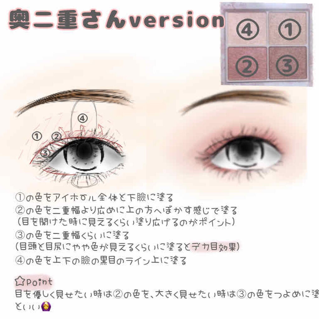 シルキースフレアイズ/キャンメイク/アイシャドウパレットを使ったクチコミ(3枚目)