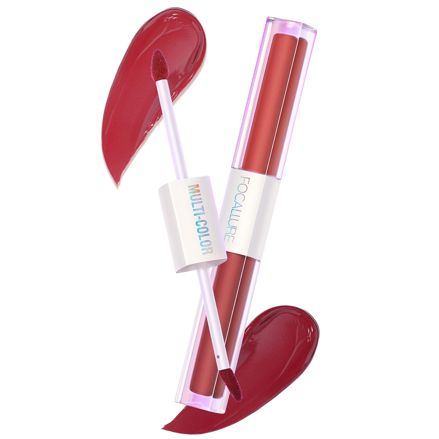 2 In 1 デュアルヘッド インテンス マット ベルベット リップグロス C04