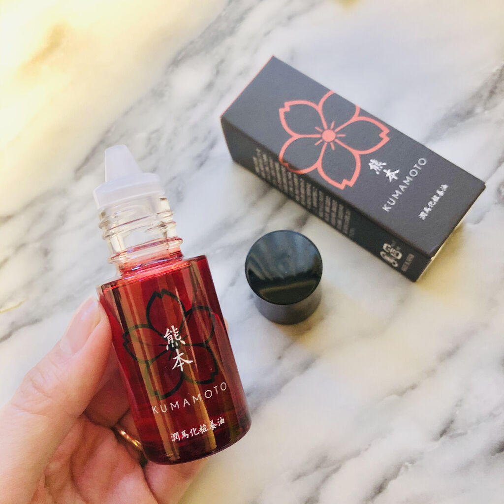 潤馬化粧養油/KUMAMOTO/フェイスオイルを使ったクチコミ（2枚目）