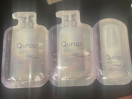 ラッピングモイストシャンプー/トリートメント/Qurap/市販シャンプーを使ったクチコミ(1枚目)