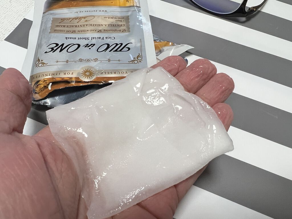 ユリコス 2in1 シカ フェイシャル シートマスク/YURICO5/シートマスク・パックを使ったクチコミ（2枚目）