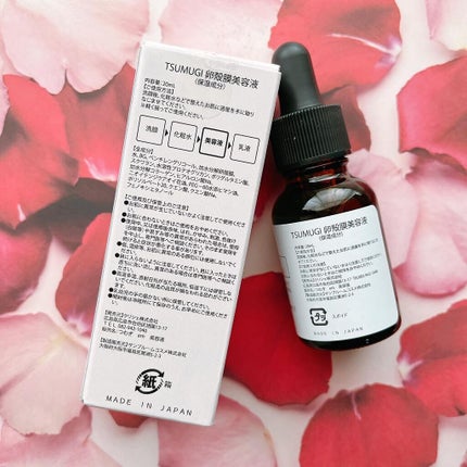 つむぎ 卵殻膜美容液/つむぎコスメ/美容液を使ったクチコミ(2枚目)