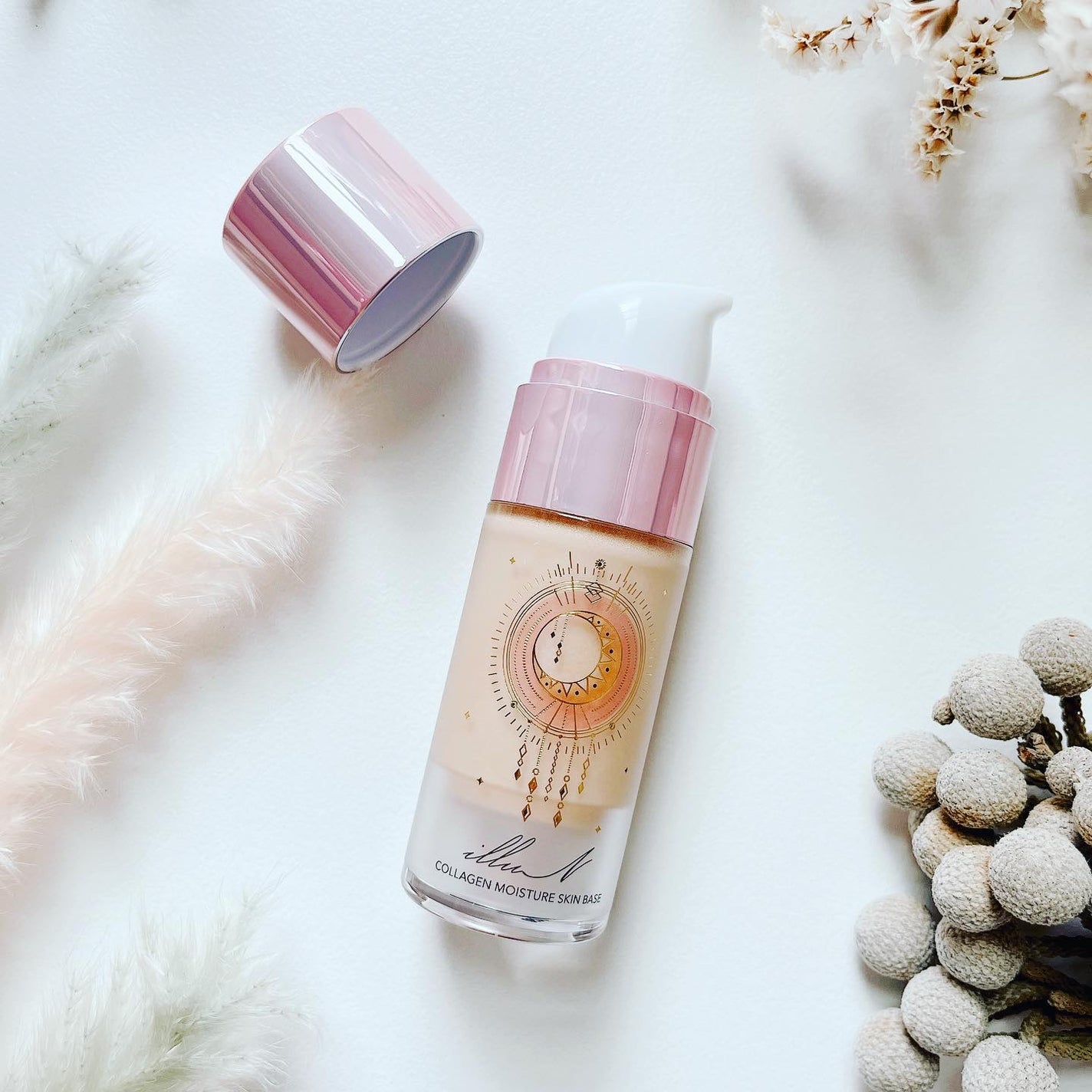 コラーゲンモイスチャースキンベース/illuN/化粧下地を使ったクチコミ(5枚目)