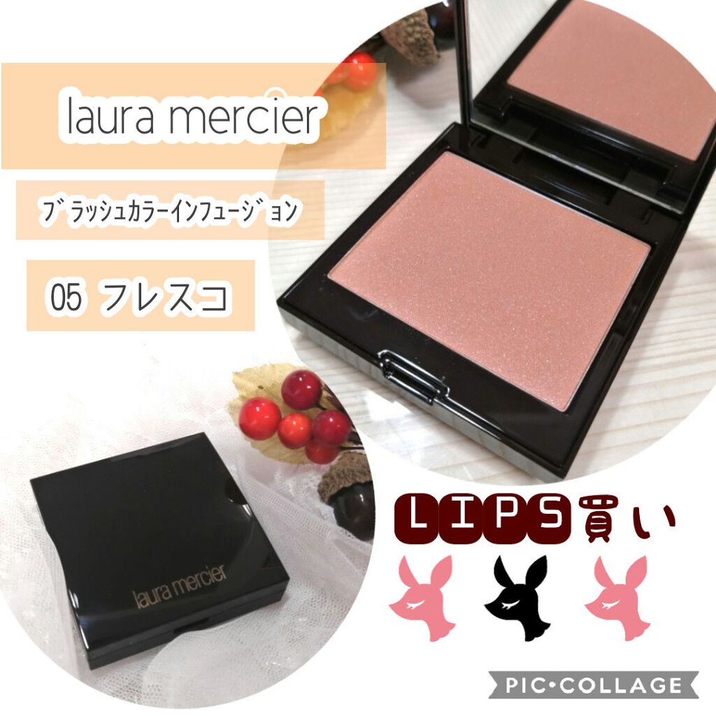 ブラッシュ カラー インフュージョン/ローラ メルシエ/パウダーチークを使ったクチコミ(1枚目)