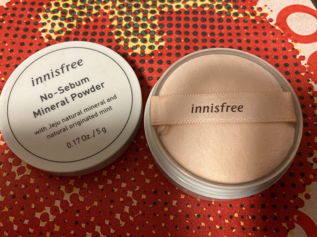 ノーセバム ミネラルパウダー/innisfree/ルースパウダーを使ったクチコミ（2枚目）