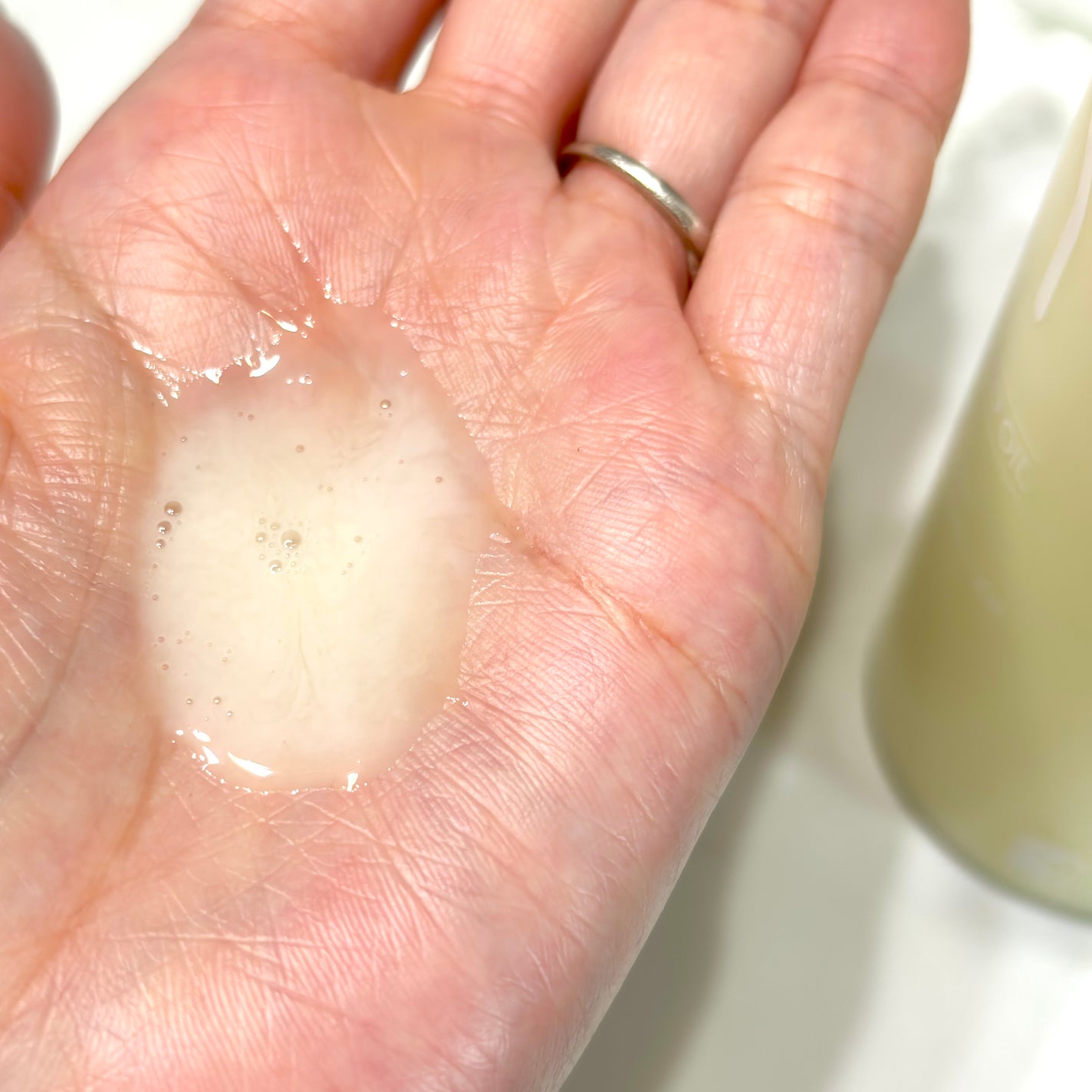 ダブルショットオイルトゥーフォームクレンザー/HAMEL/オイルクレンジングを使ったクチコミ(2枚目)