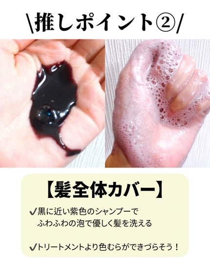 Tottimo! カラーシャンプー/アイケイ/市販シャンプーを使ったクチコミ(3枚目)