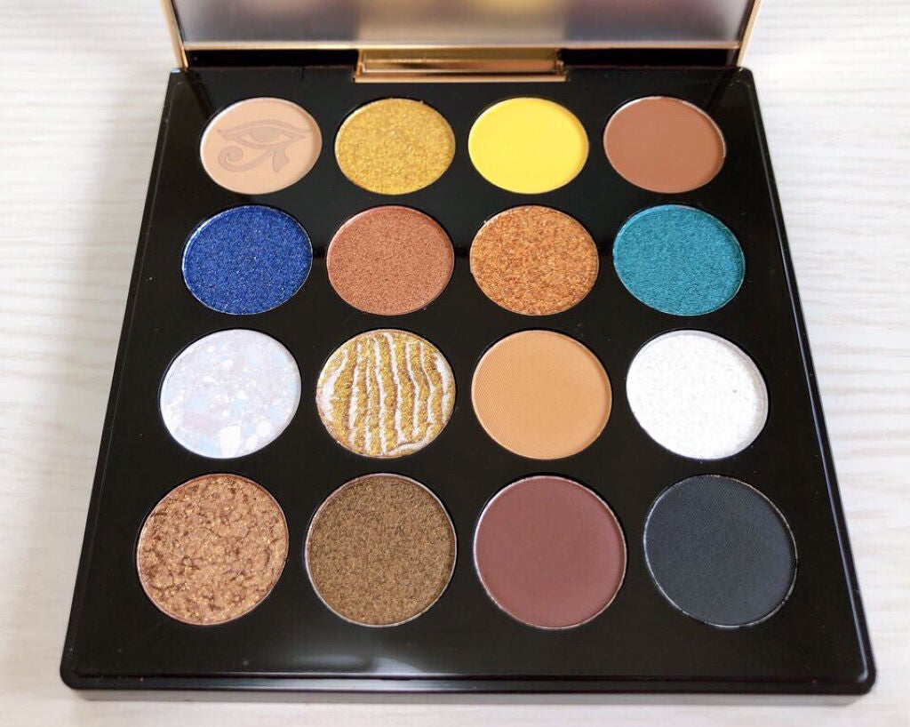 大英博物館 エジプトシリーズ アイシャドウパレット/ZEESEA/アイシャドウパレットを使ったクチコミ(5枚目)