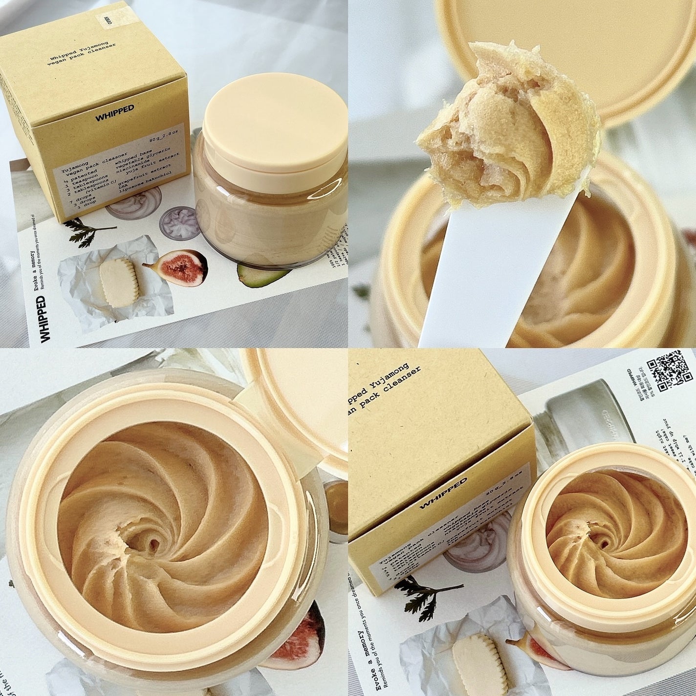 ヴィーガンパッククレンザー/WHIPPED/洗顔フォームを使ったクチコミ(7枚目)