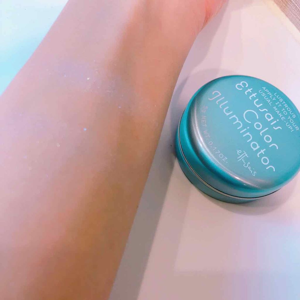 カラーイルミネーター 03 清純ブルー/ettusais/プレストパウダーを使ったクチコミ（2枚目）