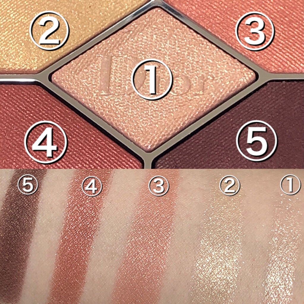 【旧】サンク クルール クチュール/Dior/アイシャドウパレットを使ったクチコミ(4枚目)