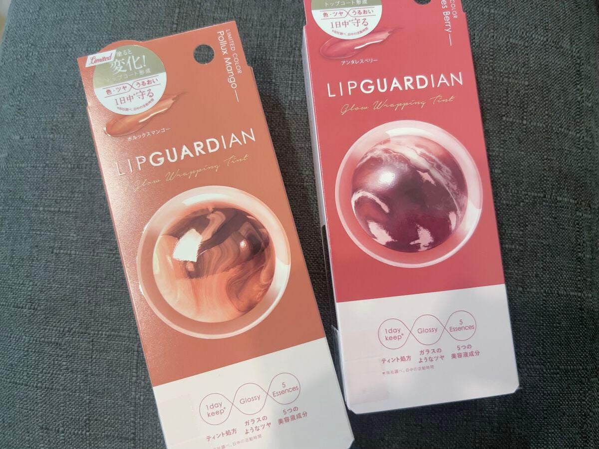 グロウラッピングティント/LIPGUARDIAN/リップティントを使ったクチコミ(2枚目)