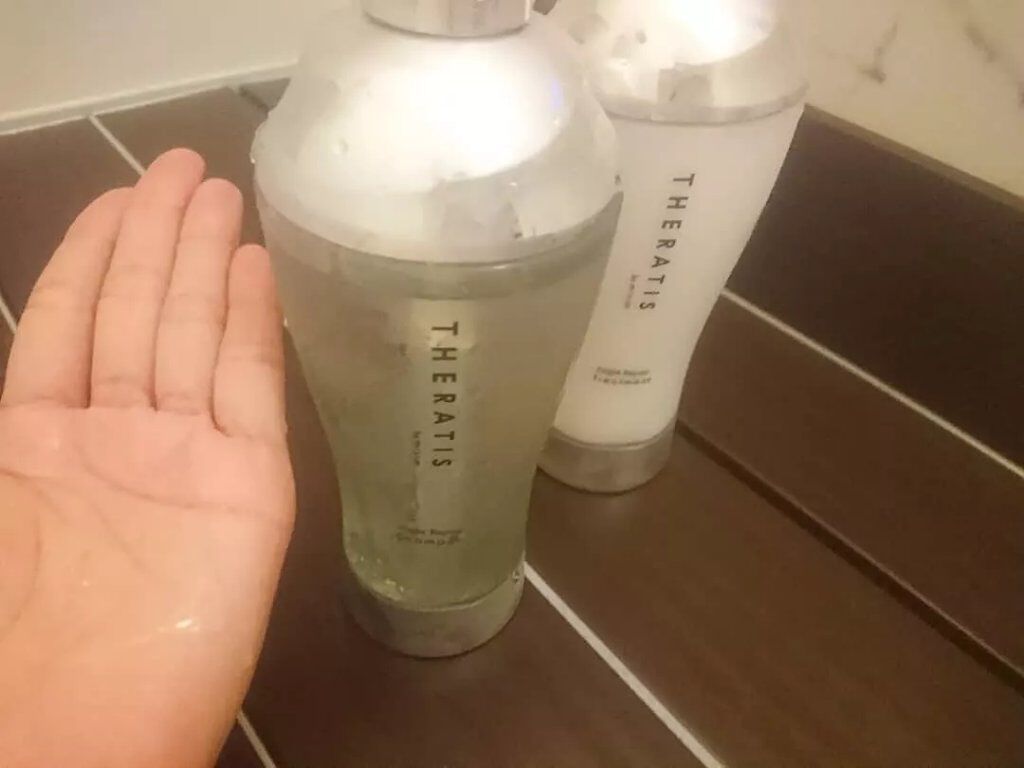 ナイトリペア シャンプー/ヘアトリートメント/THERATIS/シャンプー・コンディショナーを使ったクチコミ（3枚目）