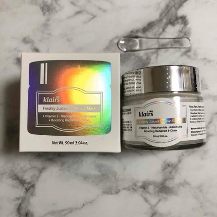 フレッシュリージュースドビタミンEマスク(90g)/Klairs/フェイスクリームを使ったクチコミ(1枚目)