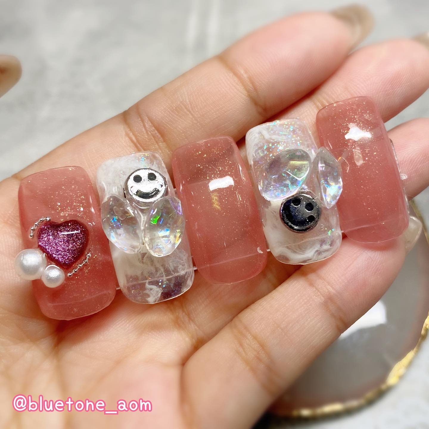 ジェルネイル（ライト対応）/セリア/ジェルネイルを使ったクチコミ（3枚目）