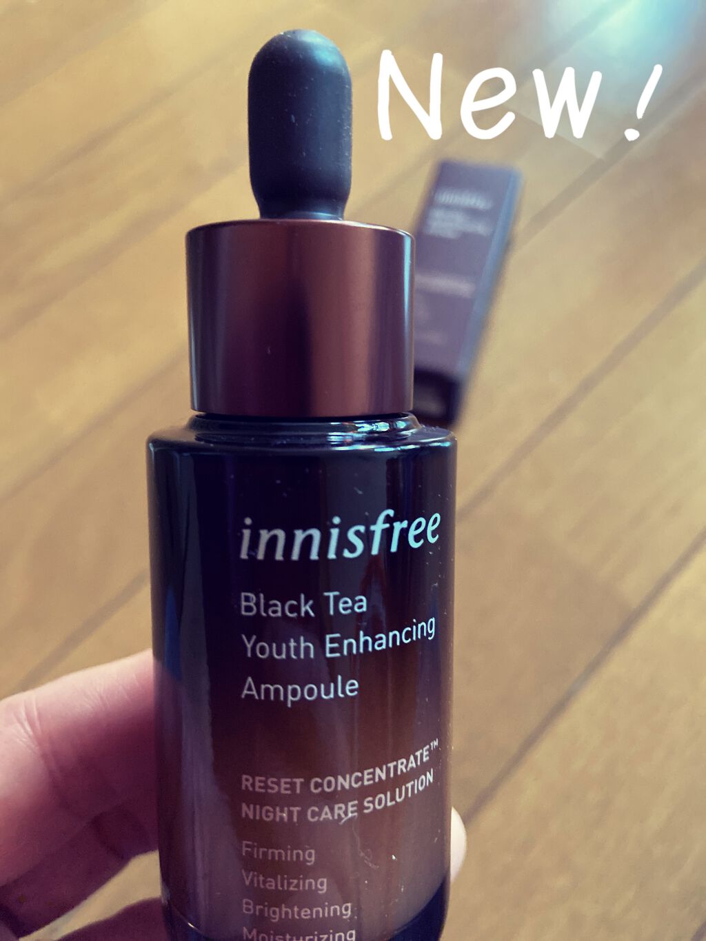 ブラックティー ユース セラム/innisfree/美容液を使ったクチコミ（1枚目）