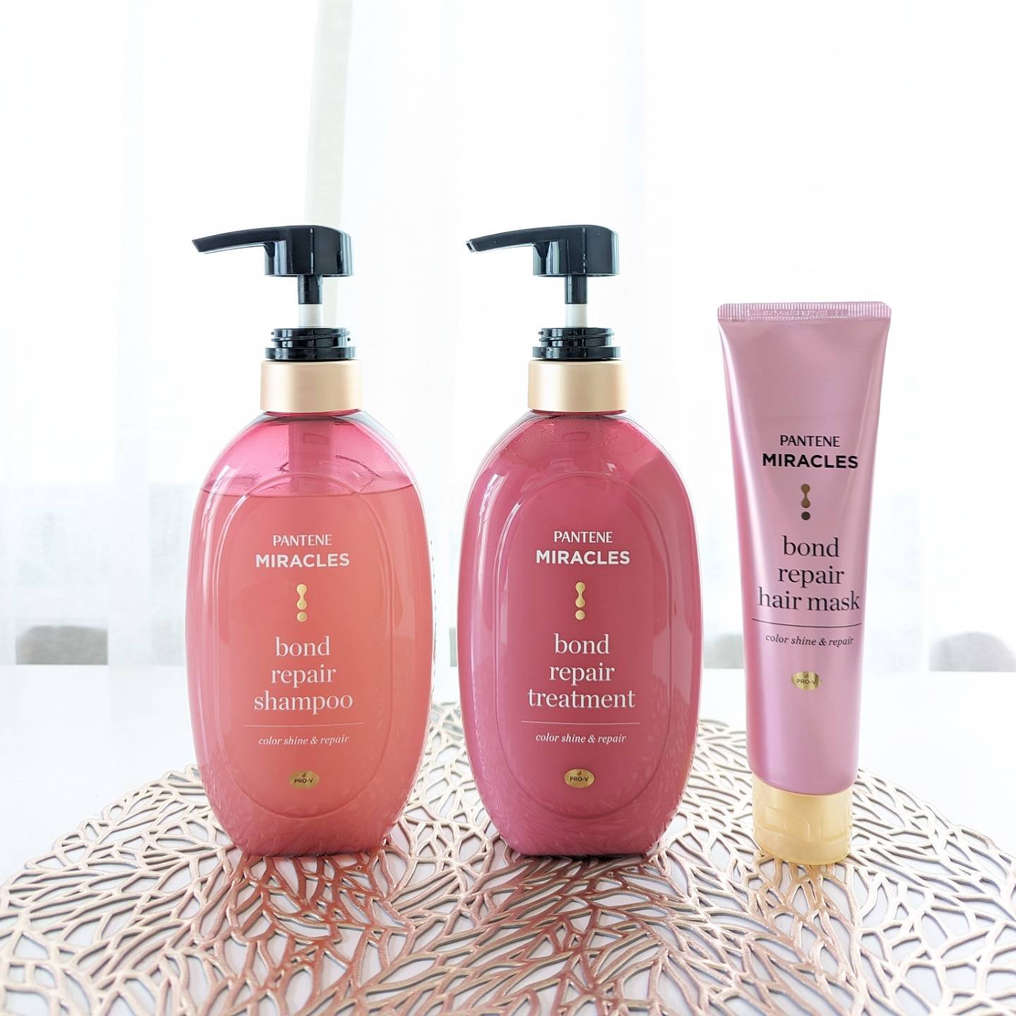 ボンド リペア (カラーシャイン & リペア) シャンプー ＆ トリートメント/パンテーン/市販シャンプーを使ったクチコミ（1枚目）