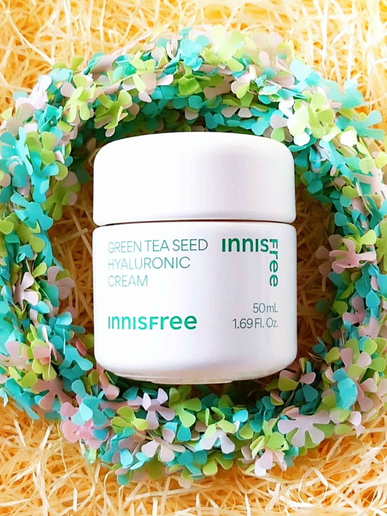 グリーンティーシード ヒアルロン クリーム/innisfree/フェイスクリームを使ったクチコミ(1枚目)