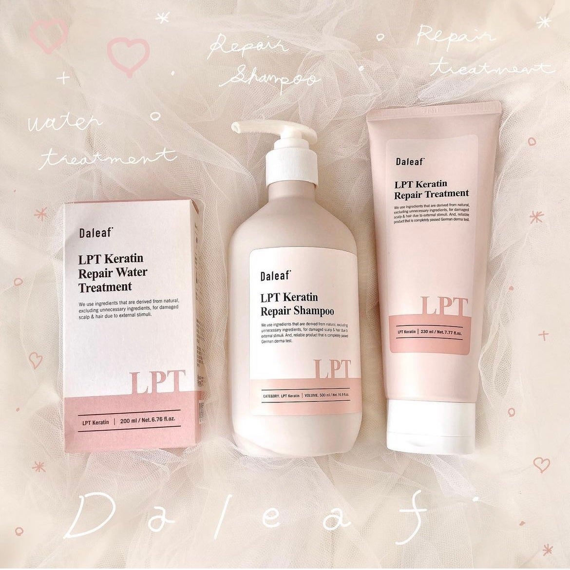 LPTケラチンリペアトリートメント/Daleaf/洗い流すヘアトリートメントを使ったクチコミ(1枚目)