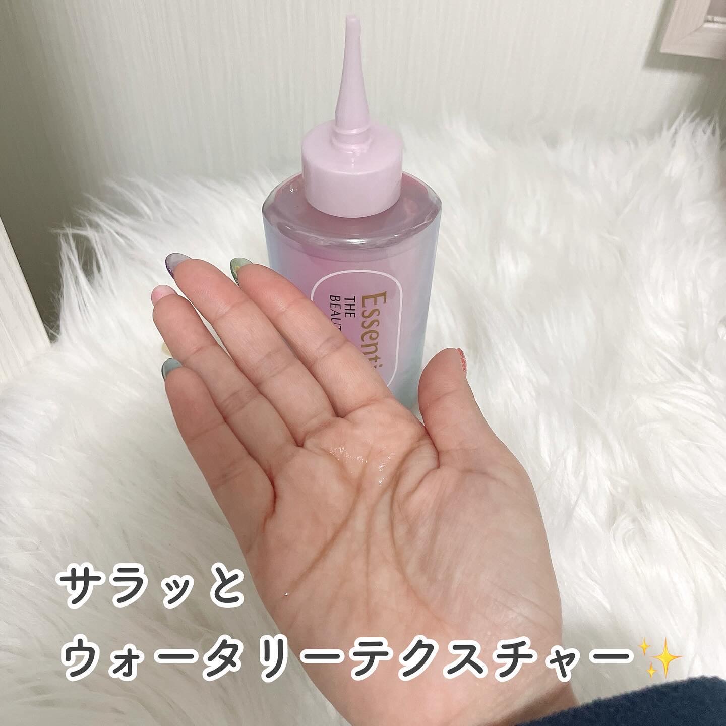 エッセンシャル プレミアム ウォータートリートメント EXスムース/エッセンシャル/アウトバストリートメントを使ったクチコミ（3枚目）