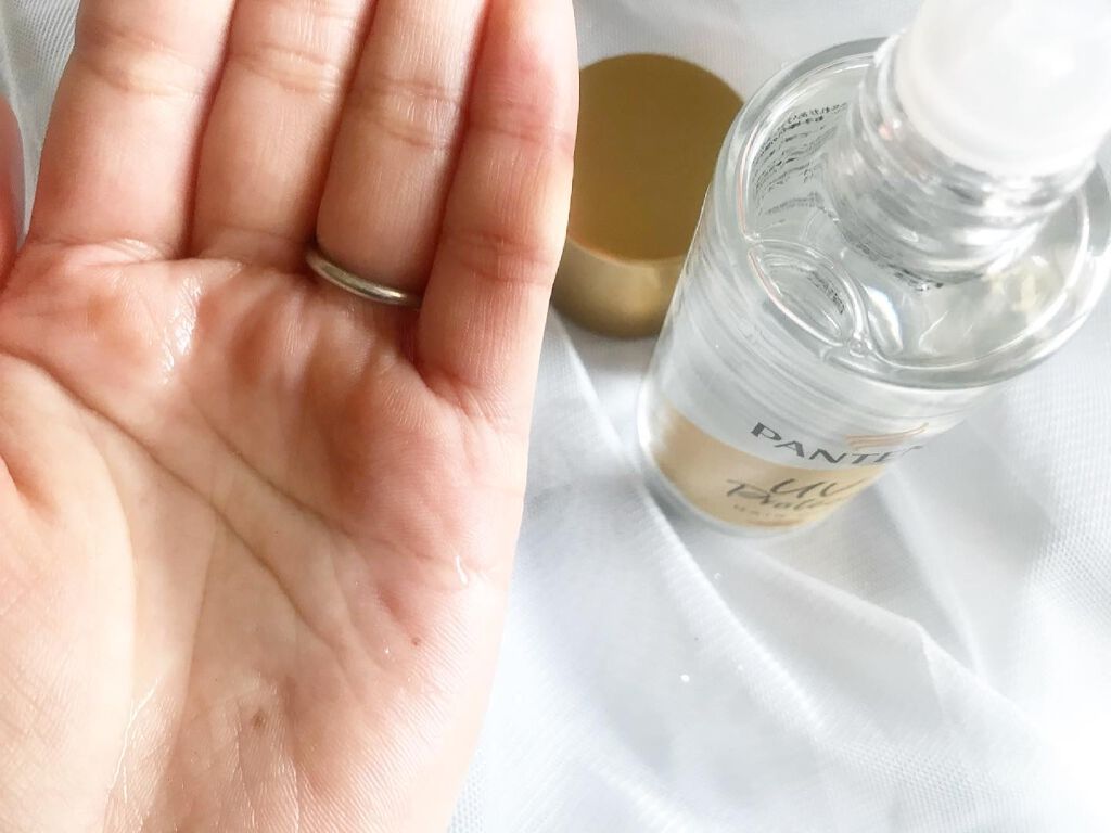 UVカット ヘアオイル/パンテーン/ヘアオイルを使ったクチコミ(2枚目)