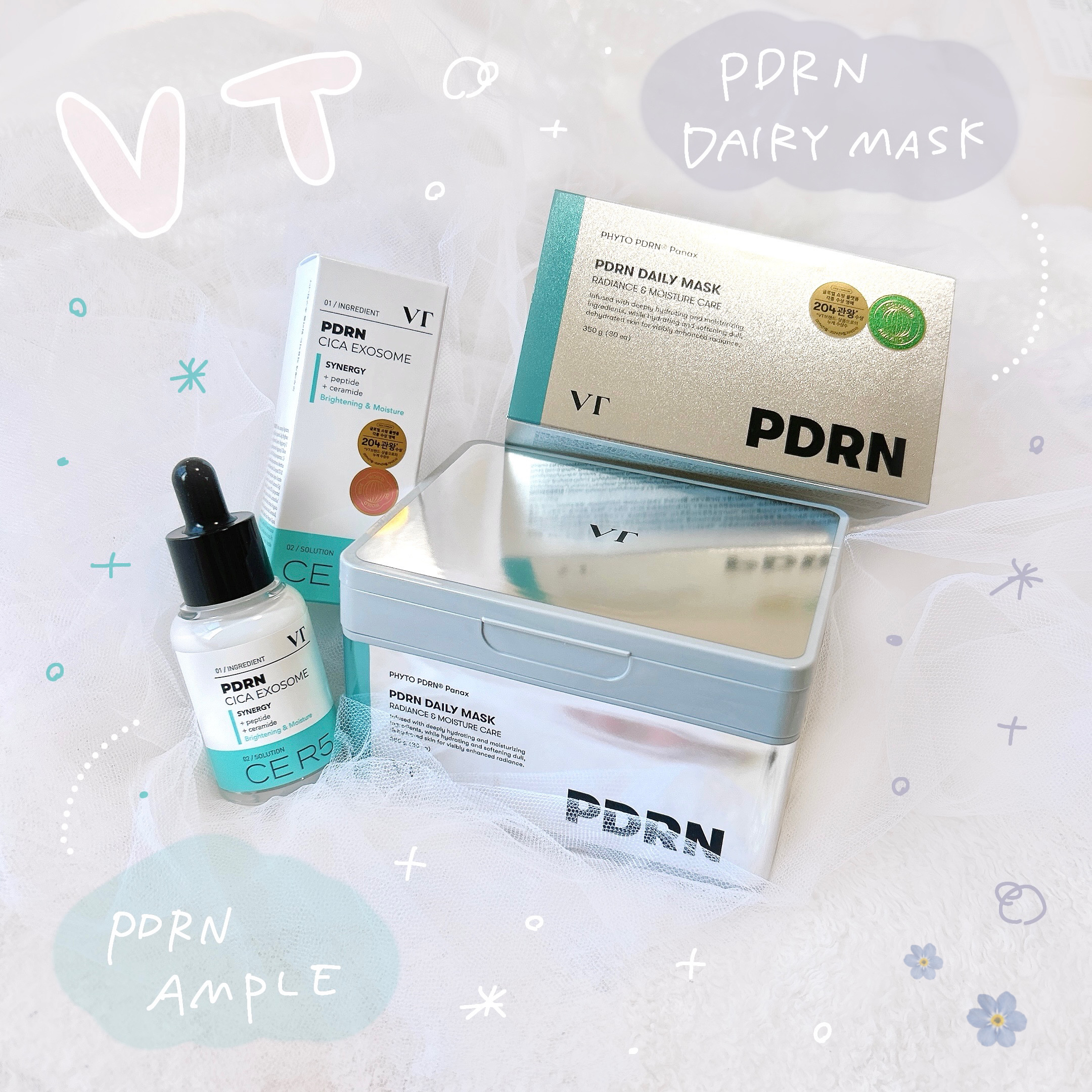 PDRN+ デイリーマスク/VT/シートマスク・パックを使ったクチコミ（1枚目）