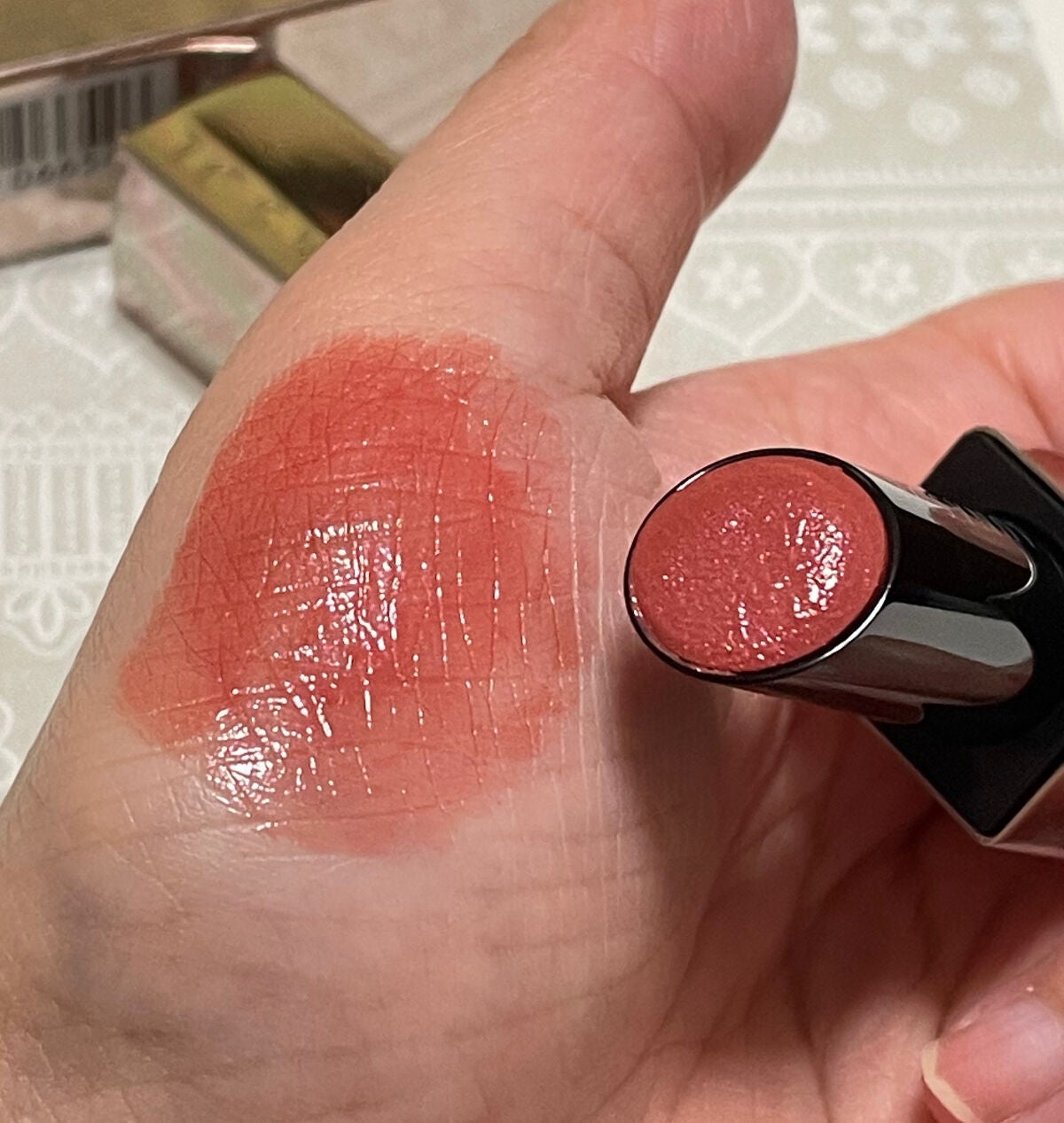 プランプメロウリップス/LUNASOL/口紅を使ったクチコミ(2枚目)