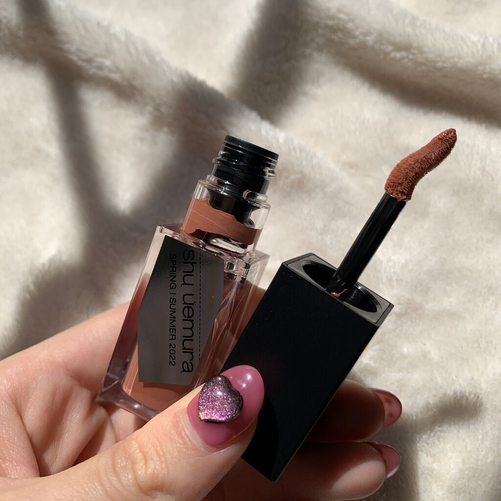 （旧）キヌルージュ クリーム/shu uemura/口紅を使ったクチコミ（3枚目）