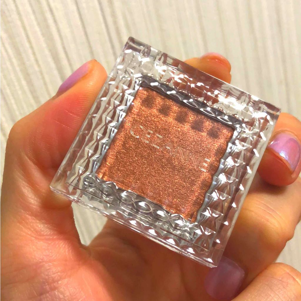 シングルカラーアイシャドウ/CEZANNE/単色アイシャドウを使ったクチコミ（1枚目）