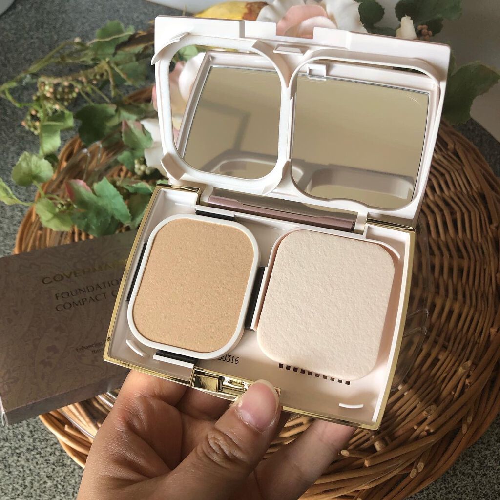 シルキー フィット/COVERMARK/パウダーファンデーションを使ったクチコミ(1枚目)