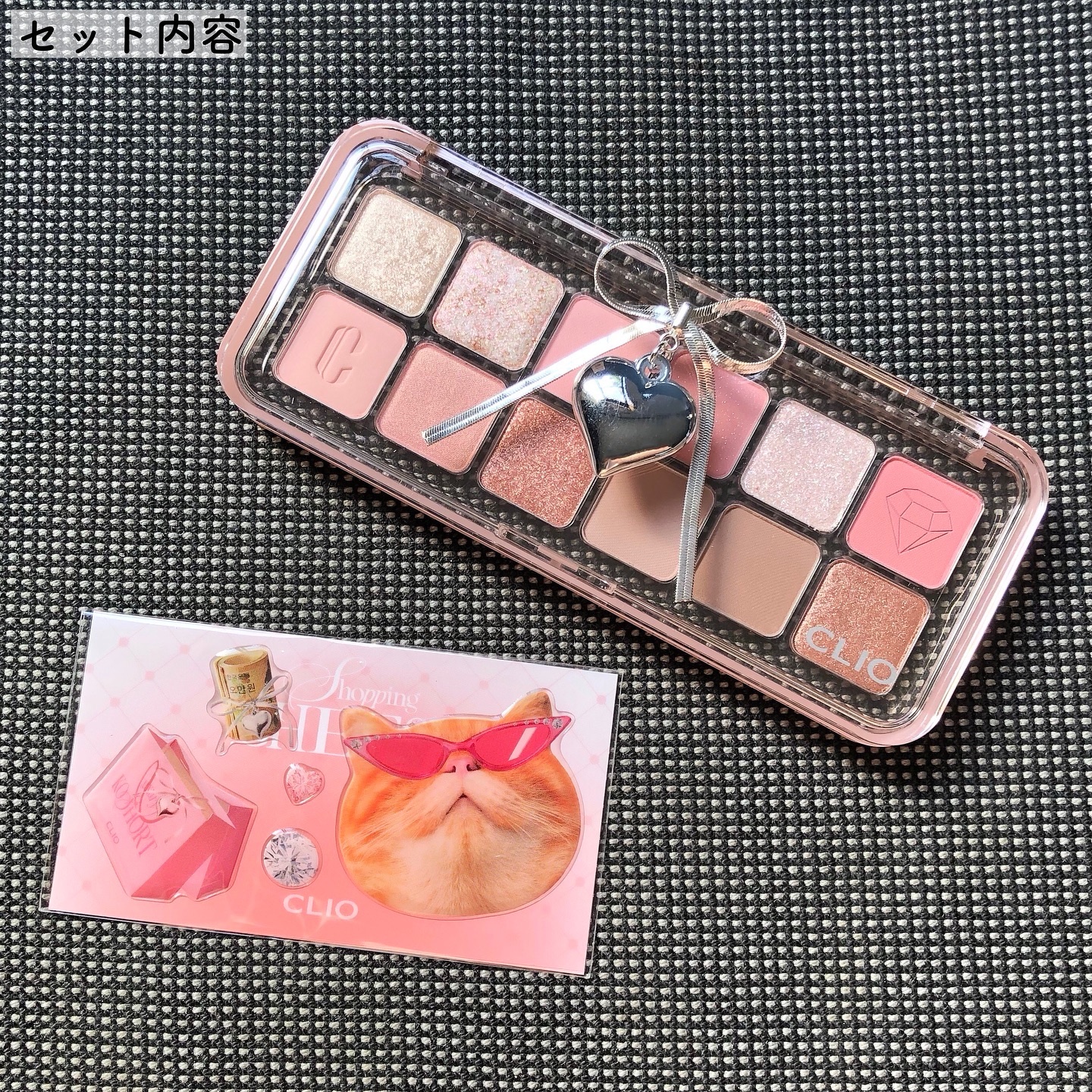 プロ アイ パレット エアー/CLIO/アイシャドウパレットを使ったクチコミ（2枚目）