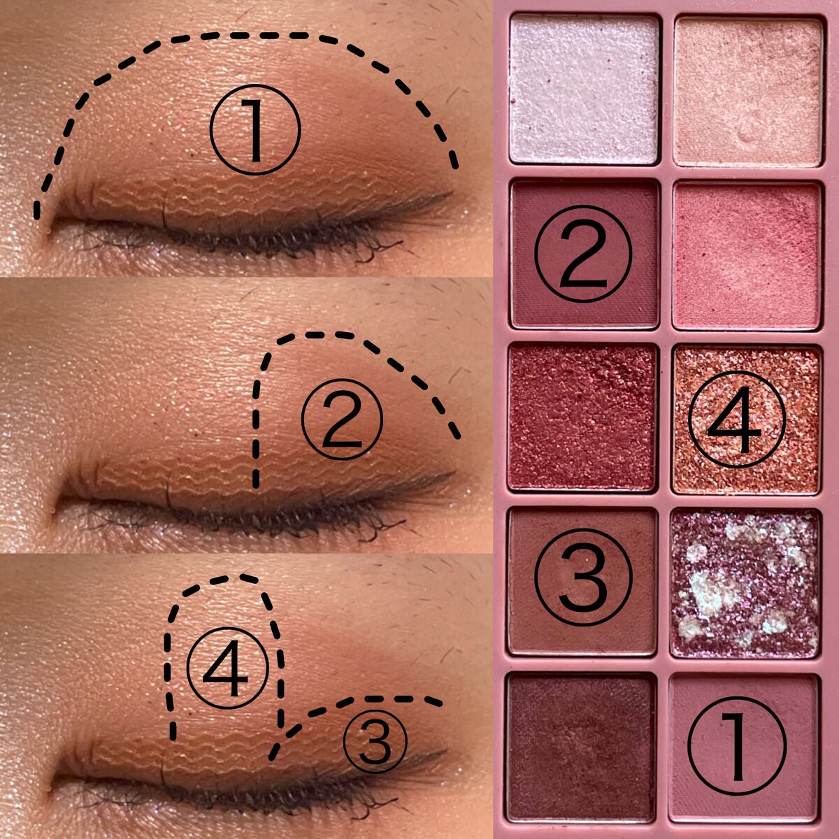 プロ アイ パレット/CLIO/アイシャドウパレットを使ったクチコミ(3枚目)