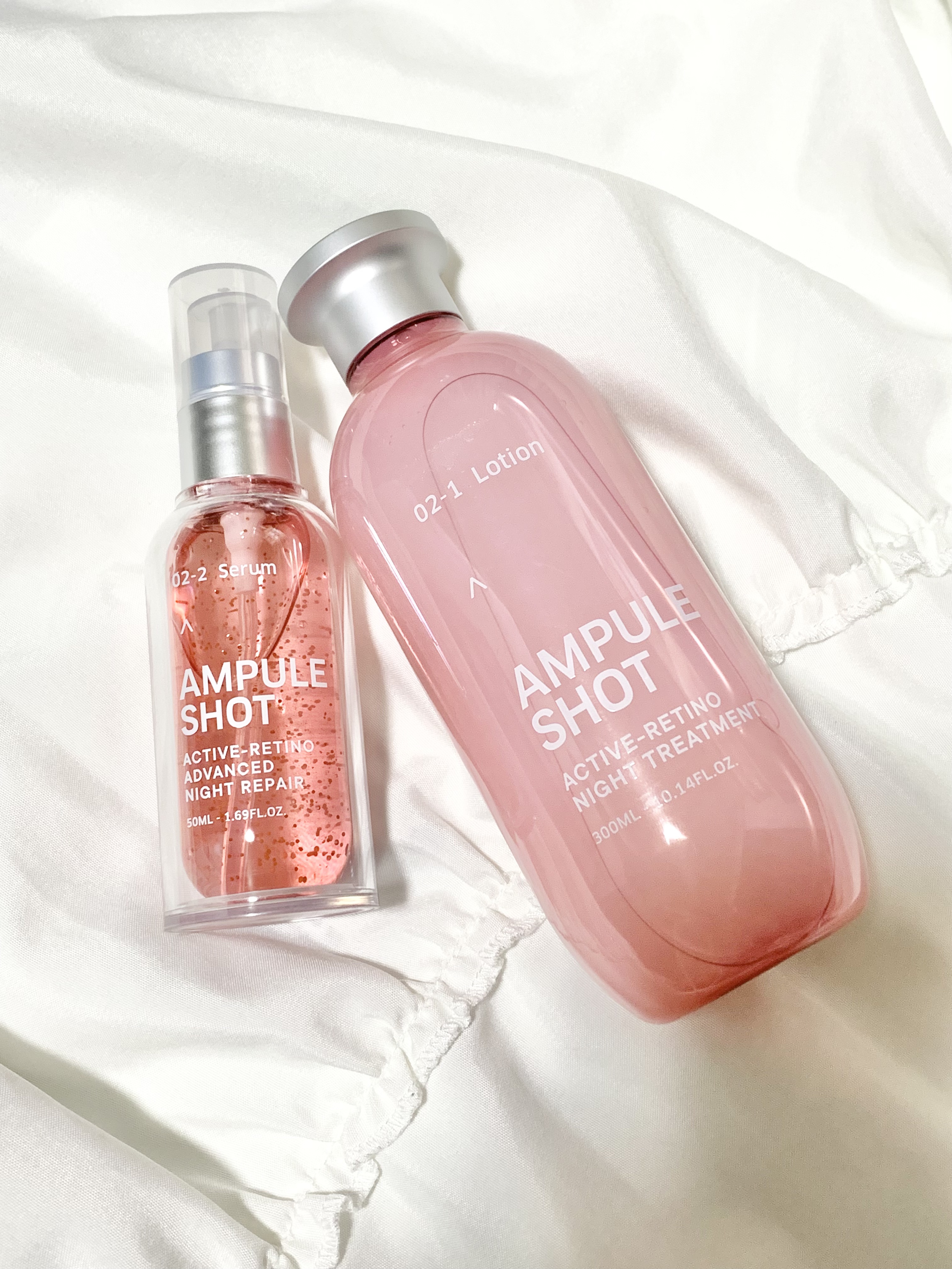 アクティブレチノ アドバンスト ナイトリペア セラム/AMPULE SHOT/美容液を使ったクチコミ（1枚目）