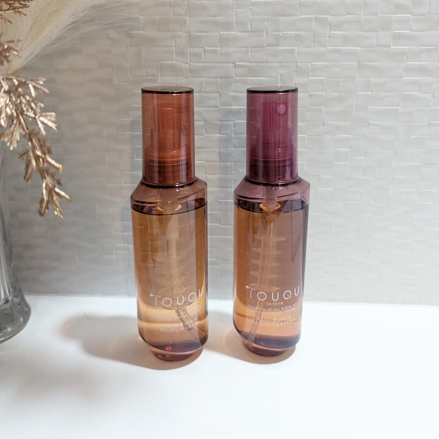 TOUQU to tone ナノバブル モイスチュアローション/TOUQU to tone/化粧水を使ったクチコミ（1枚目）