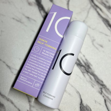 セルフトーニングクレンジング/10SKIN/泡洗顔を使ったクチコミ(1枚目)