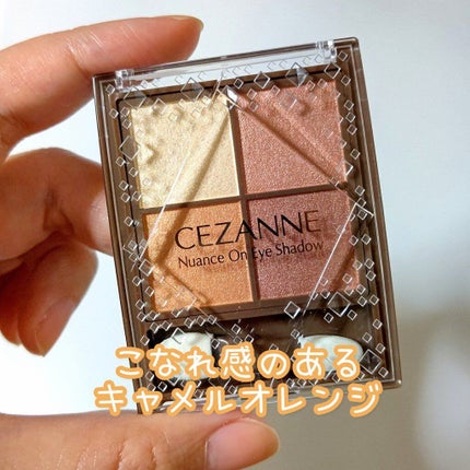 ニュアンスオンアイシャドウ/CEZANNE/アイシャドウパレットを使ったクチコミ(6枚目)
